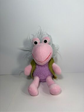 Fraggle Rock Mokey Plush Doll Toy Factory 2022 Stuffed Animal Pink Purple 8"